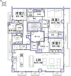 GSハイム南青山 4LDKの間取図画像