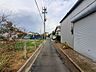 外観：前面道路含む現地写真