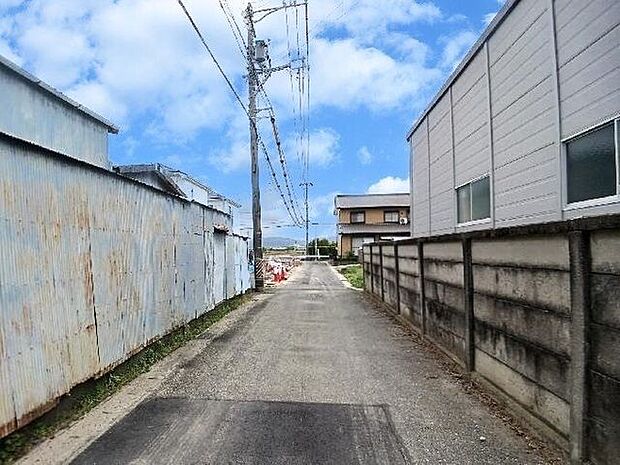 前面道路含む現地写真