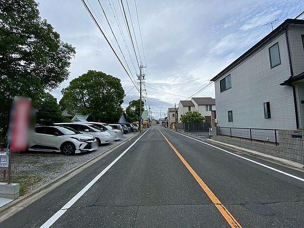 前面道路含む現地写真