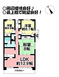 間取図画像 3LDK