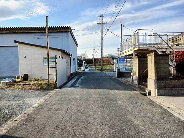 前面道路含む現地写真