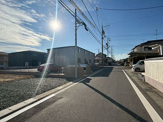 前面道路含む現地写真