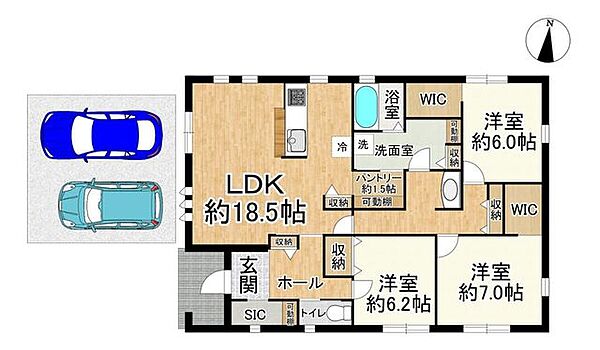 区画図