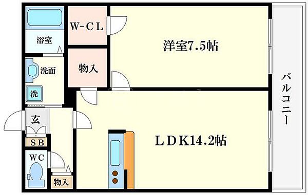 同じ建物の物件間取り写真 - ID:227084927925