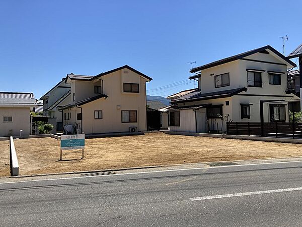 ２号地！残り１区画です。建築条件ありません♪陽当り良好です♪