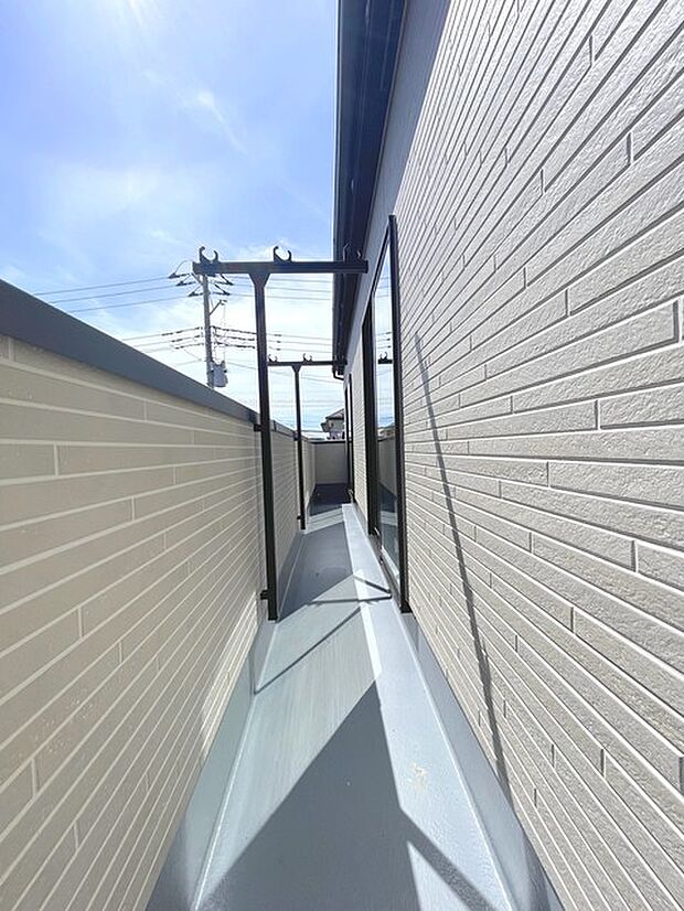 バルコニー南向き