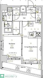 ＡＲＫＭＡＲＫ東向島ＡＺ 10階1LDKの間取り