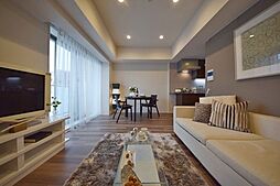 ザ・パークハビオ上野御徒町 509 5階1LDKのリビング/ダイニング