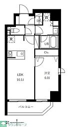 台東区三筋1丁目マンション 1LDKの間取図画像
