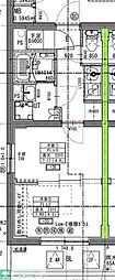 ラヴィエール住吉駅前 2Kの間取図画像