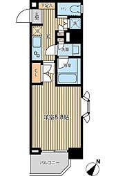 CITYSPIRE森下 1Kの間取図画像