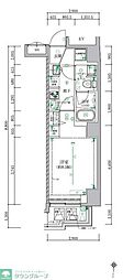 ARTESSIMOLAVI 1Kの間取図画像