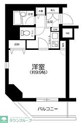 ガラ・ステージ京橋 1Kの間取図画像