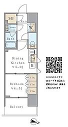 Brilliaist両国 1DKの間取図画像