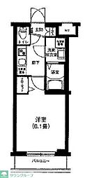 アイルプレミアム向島 1Kの間取図画像