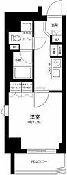 LiveCasa両国2 1Kの間取図画像