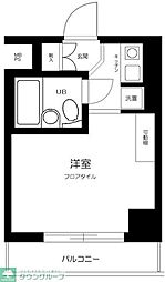 日神パレステージ錦糸町第2 1Kの間取図画像