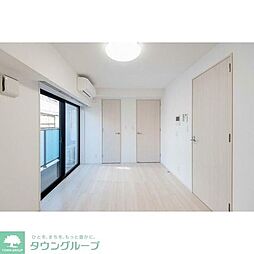 ルクレ木場親水公園 4階1Kのリビング/ダイニング