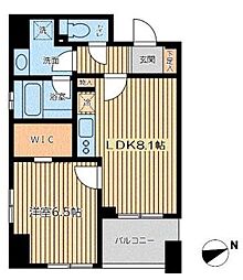 ＣＩＴＹ　ＳＰＩＲＥ　芝公園 9階1LDKの間取り