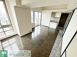 パークキューブ愛宕山タワー 21階1LDKのリビング/ダイニング