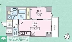ＴＨＥ　ＲＯＯＭ 5階1LDKの間取り