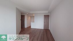 パークタワー勝どき　サウス棟 17階1LDKのリビング/ダイニング