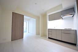 パークアクシス豊洲キャナル 8階1DKのリビング/ダイニング