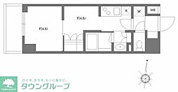 GRANPASEO清澄白河2 1DKの間取図画像