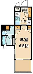 コンフォリア清澄白河トロワ 1Kの間取図画像