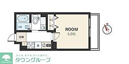 aLATO HATANODAI 1Kの間取図画像