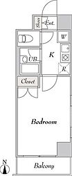 フォレシティ秋葉原 1Kの間取図画像