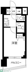 OLIO麻布十番 1Kの間取図画像