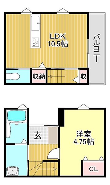 同じ建物の物件間取り写真 - ID:225005475145