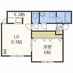 札幌市南区南沢四条4丁目 3階建 築19年のイメージ