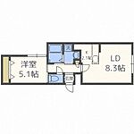 札幌市南区澄川四条1丁目 4階建 築5年のイメージ