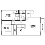 札幌市南区川沿八条2丁目 2階建 築31年のイメージ