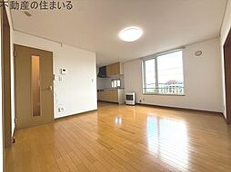 札幌市営南北線 自衛隊前駅 徒歩16分の賃貸アパート 2階2LDKのリビング/ダイニング