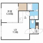 札幌市南区藤野三条8丁目 3階建 築3年のイメージ