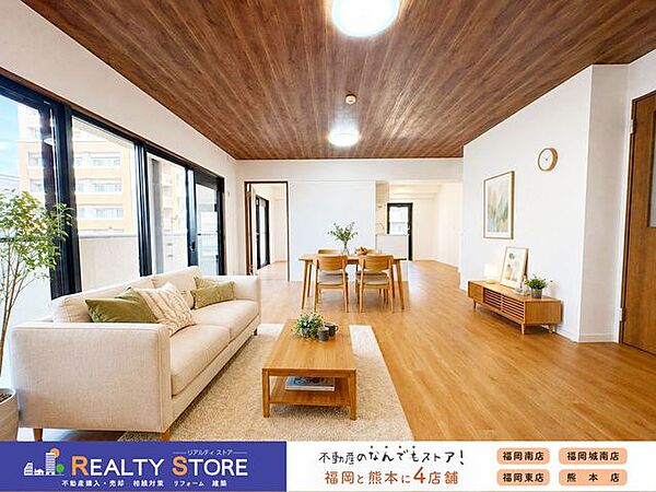 新しく生まれ変わった室内で新生活を迎えることができます♪※家具はイメージです。