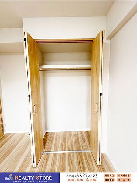 全居室に収納を完備、全空間を有効活用できますね♪