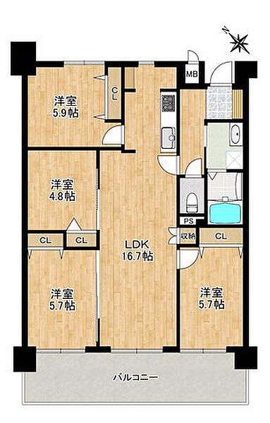 間取り：340000287670