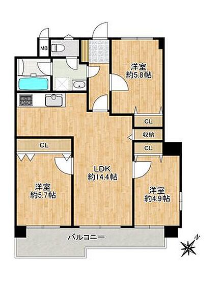 間取り：340000287597