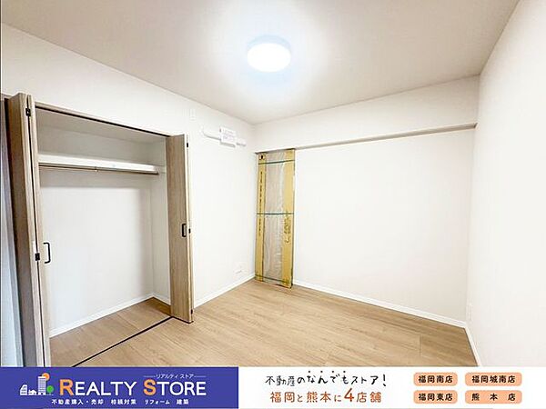 全居室に収納を完備♪居室の空間を有効活用できます♪