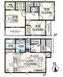 グラファーレ西長住2期 新築戸建 1号棟