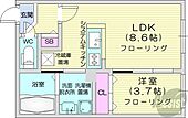 札幌市中央区北八条西24丁目 4階建 新築のイメージ