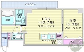 北海道札幌市西区琴似一条2丁目（賃貸マンション1LDK・10階・40.70㎡） その2