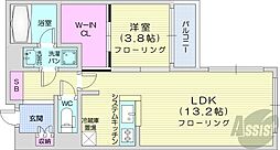 北18条駅 11.4万円