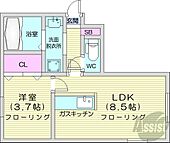 札幌市北区新琴似十一条1丁目 4階建 築16年のイメージ
