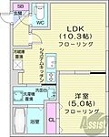 札幌市西区発寒四条4丁目 4階建 築3年のイメージ